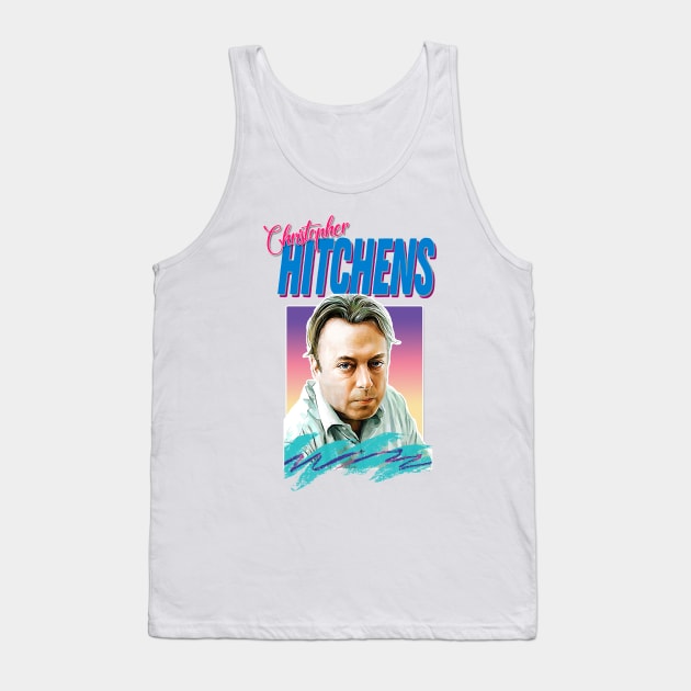 Christopher Hitchens // Aesthetic 90s Styled Design Tank Top by DankFutura